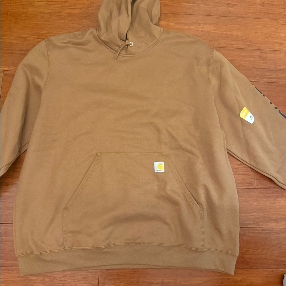 Carhartt Men's Brown Hoodie